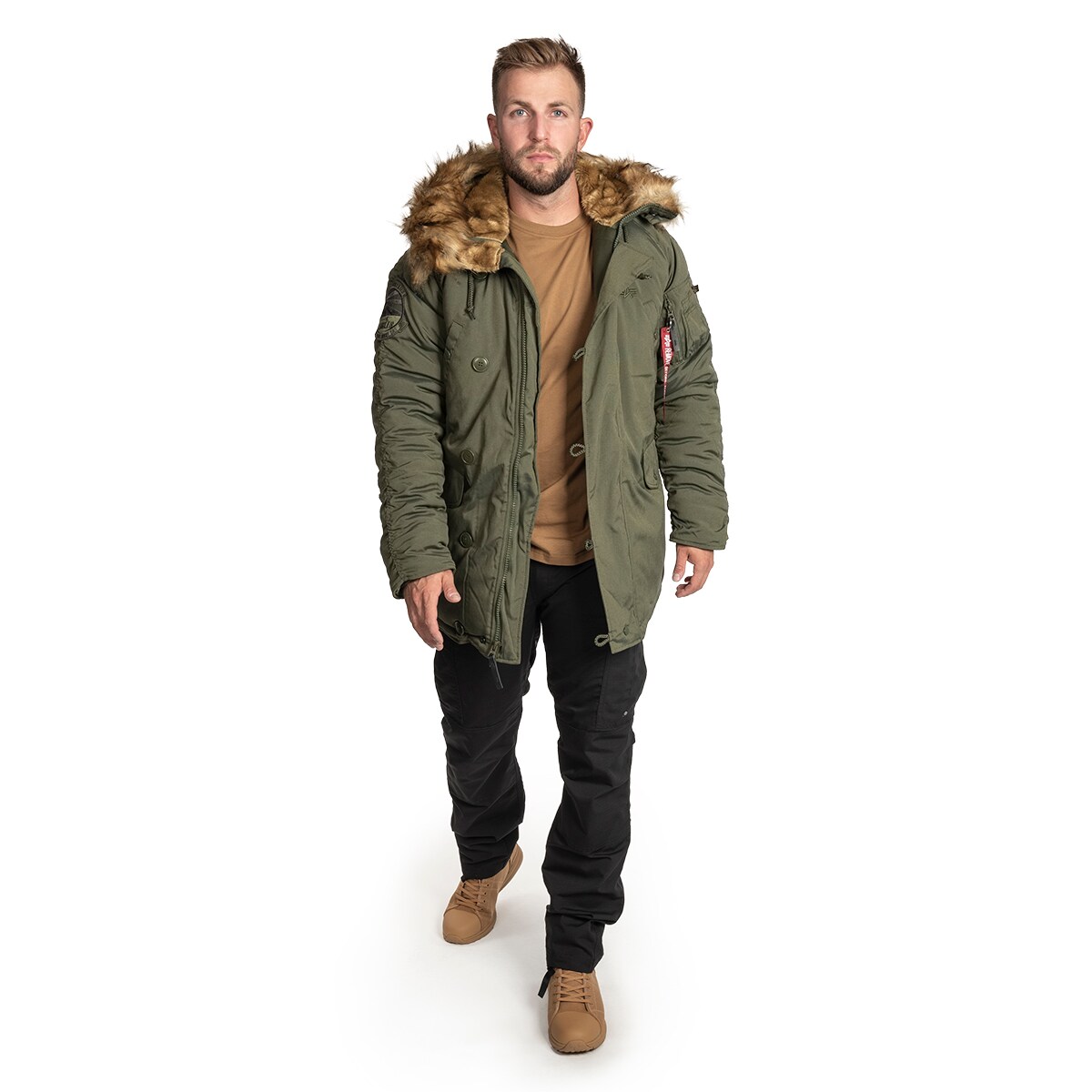 alpha industries explorer dark green