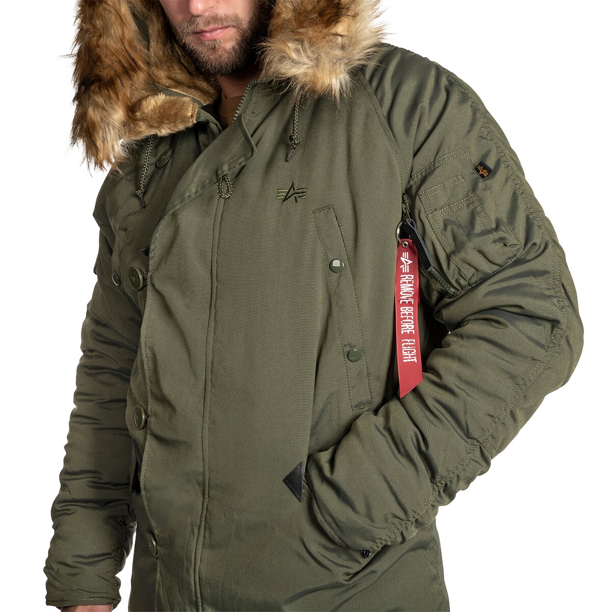 alpha industries explorer dark green